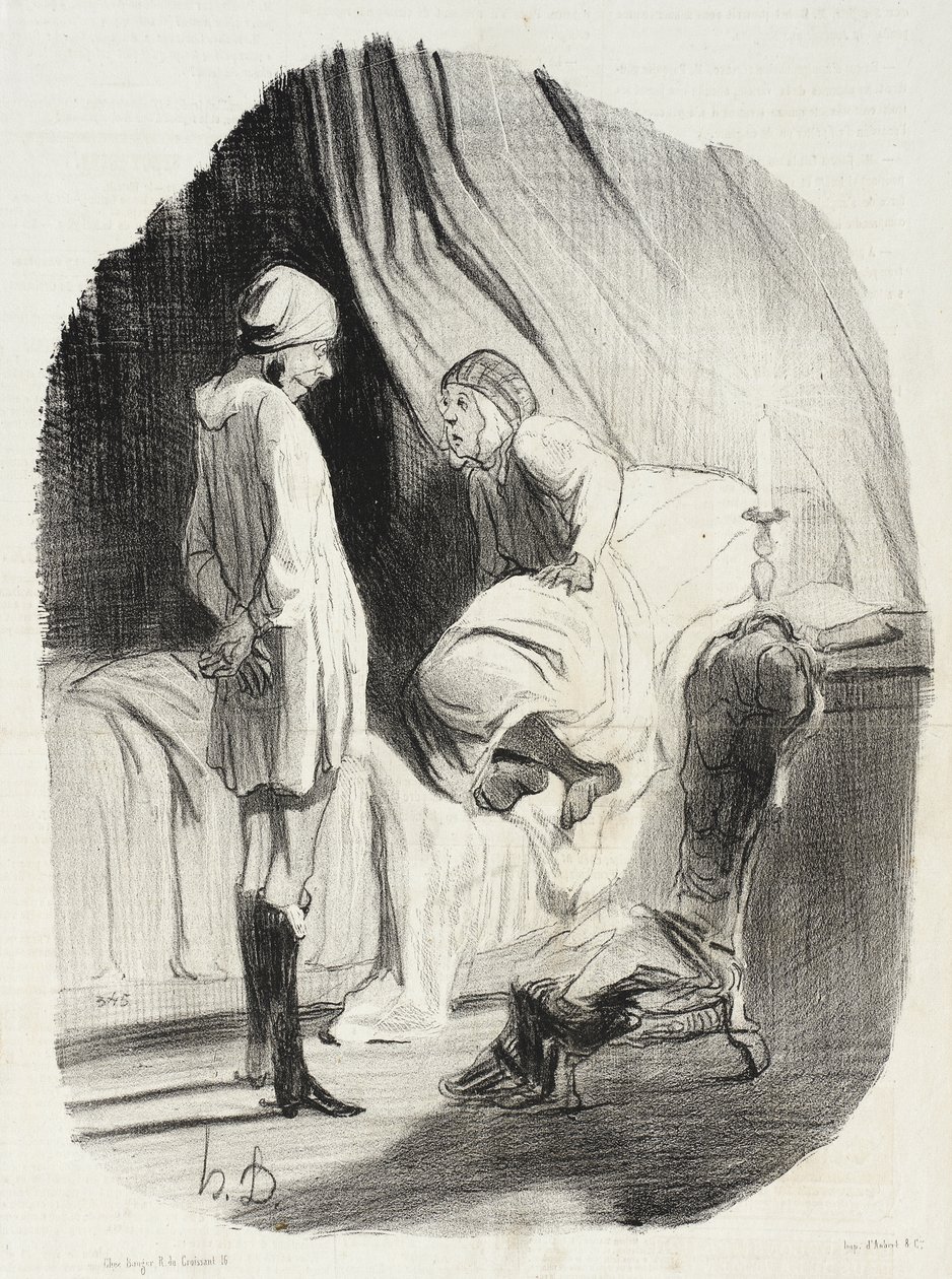 Ebbene, mia cara Didine, abbiamo ballato abbastanza... da Honoré Daumier