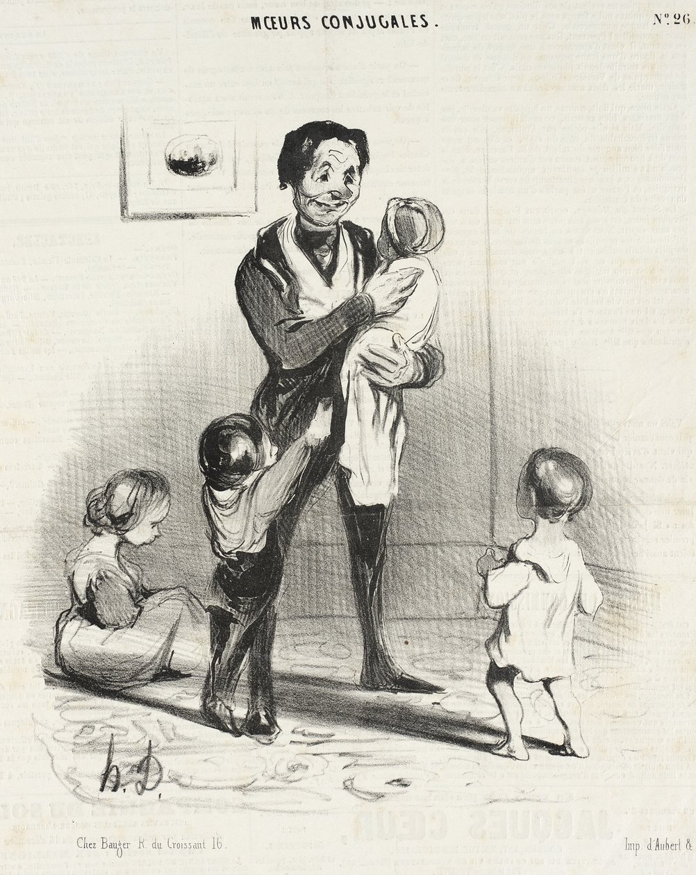 Ehi, ehi! Piccolo birichino, vedrai... da Honoré Daumier