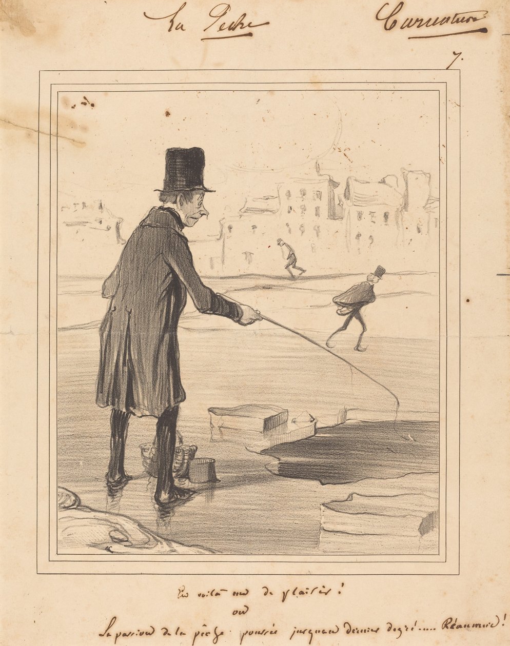 Eccone uno che si diverte! da Honoré Daumier
