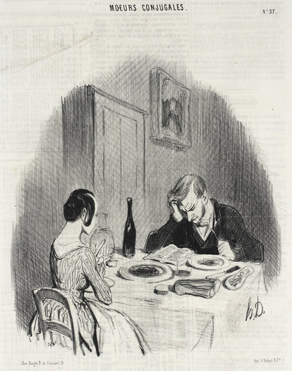 Ecco un genere davvero piacevole!... da Honoré Daumier