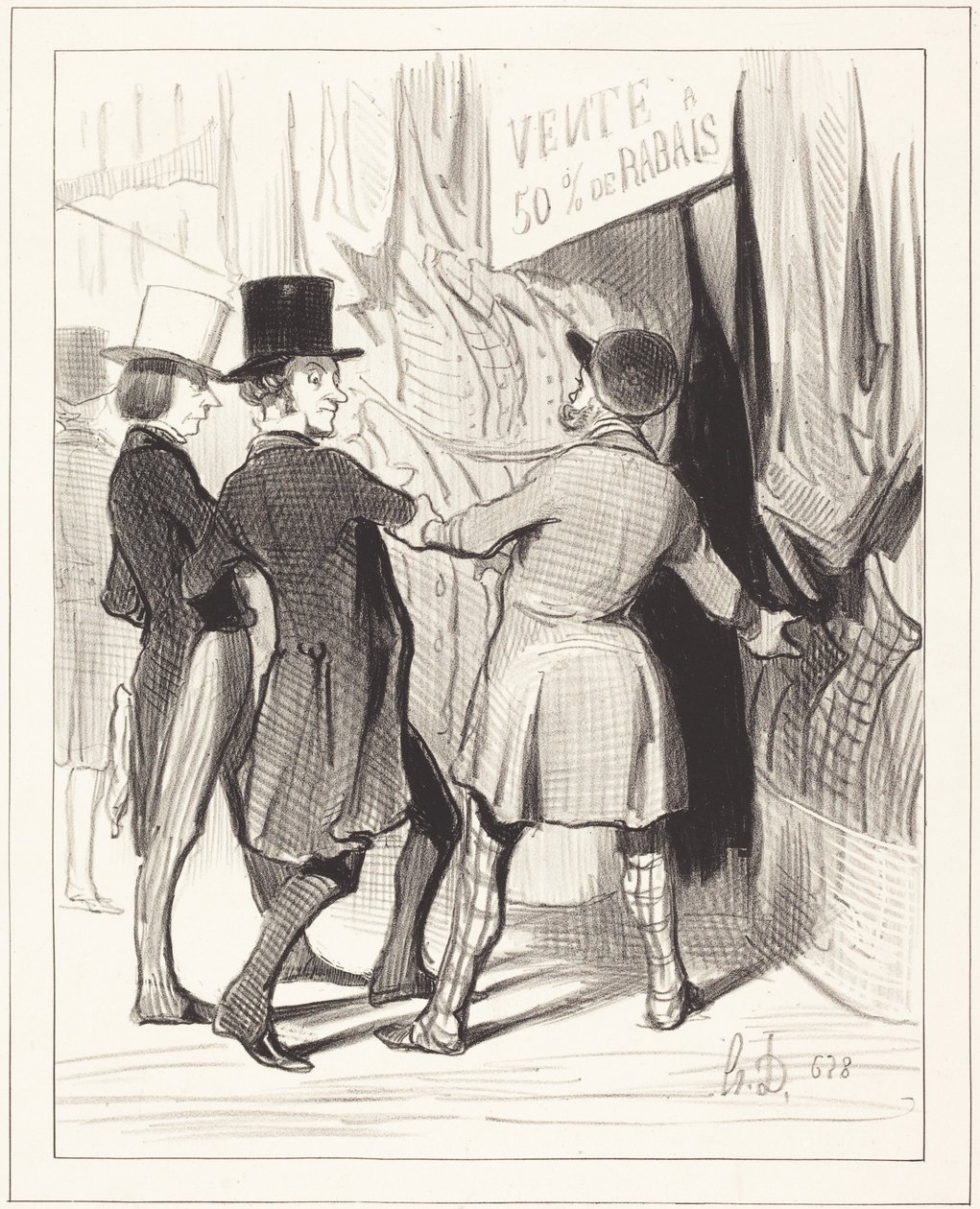 Entrate signori... ecco magnifici... da Honoré Daumier