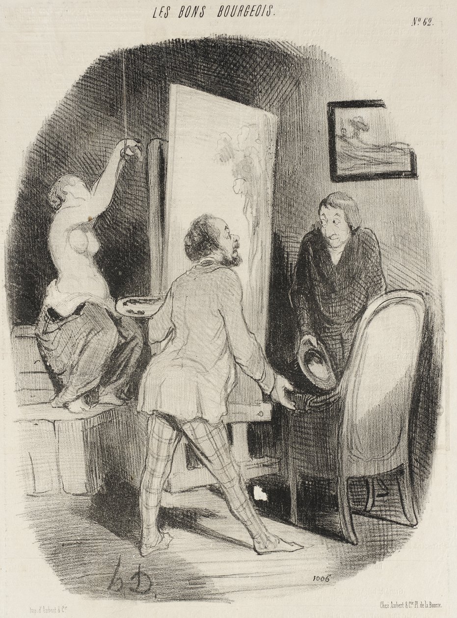 Entrate, signore ... non fate complimenti ... da Honoré Daumier