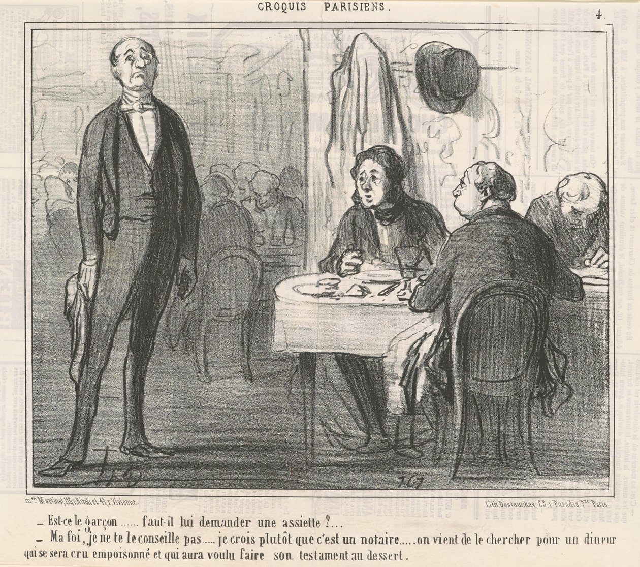 È il ragazzo? da Honoré Daumier