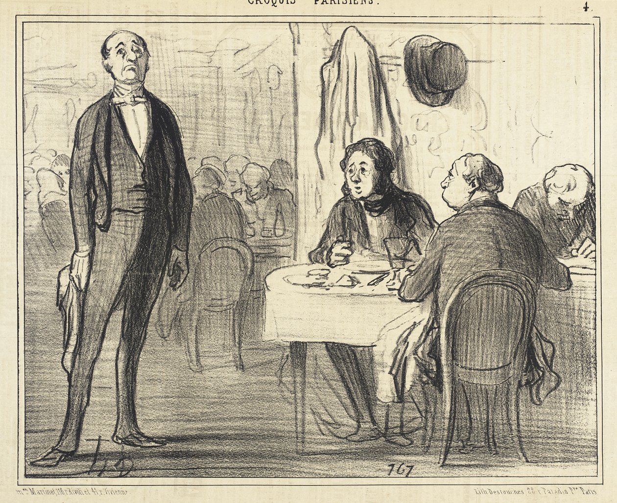 È il ragazzo?... da Honoré Daumier