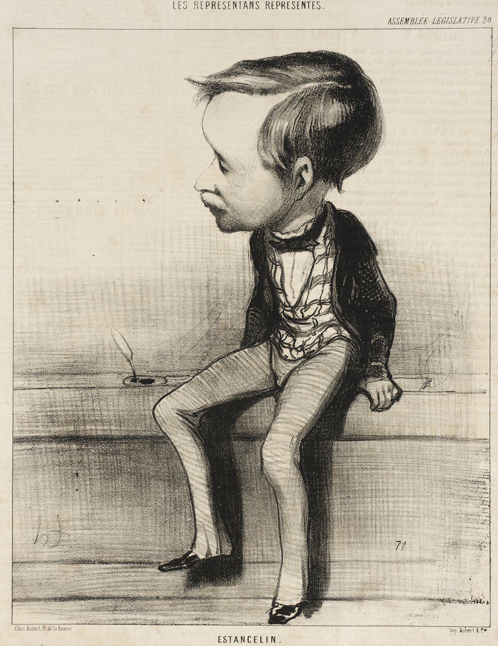 Estancelin da Honoré Daumier