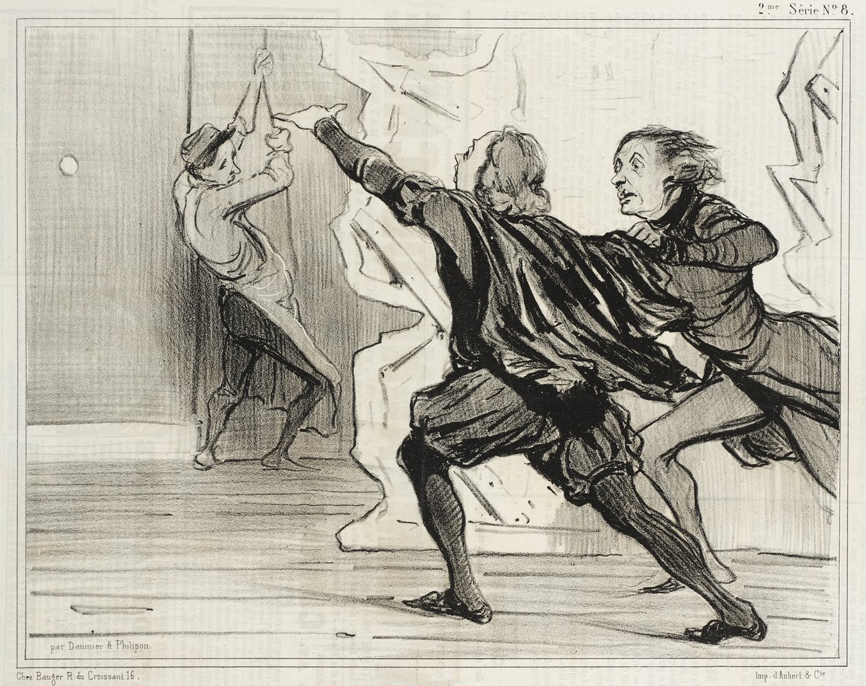 Farsa drammatica... da Honoré Daumier