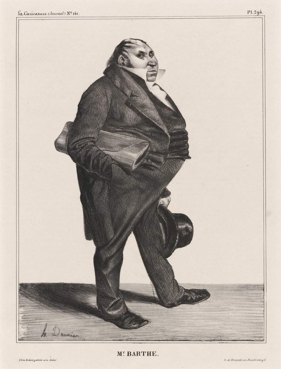 Félix Barthe da Honoré Daumier