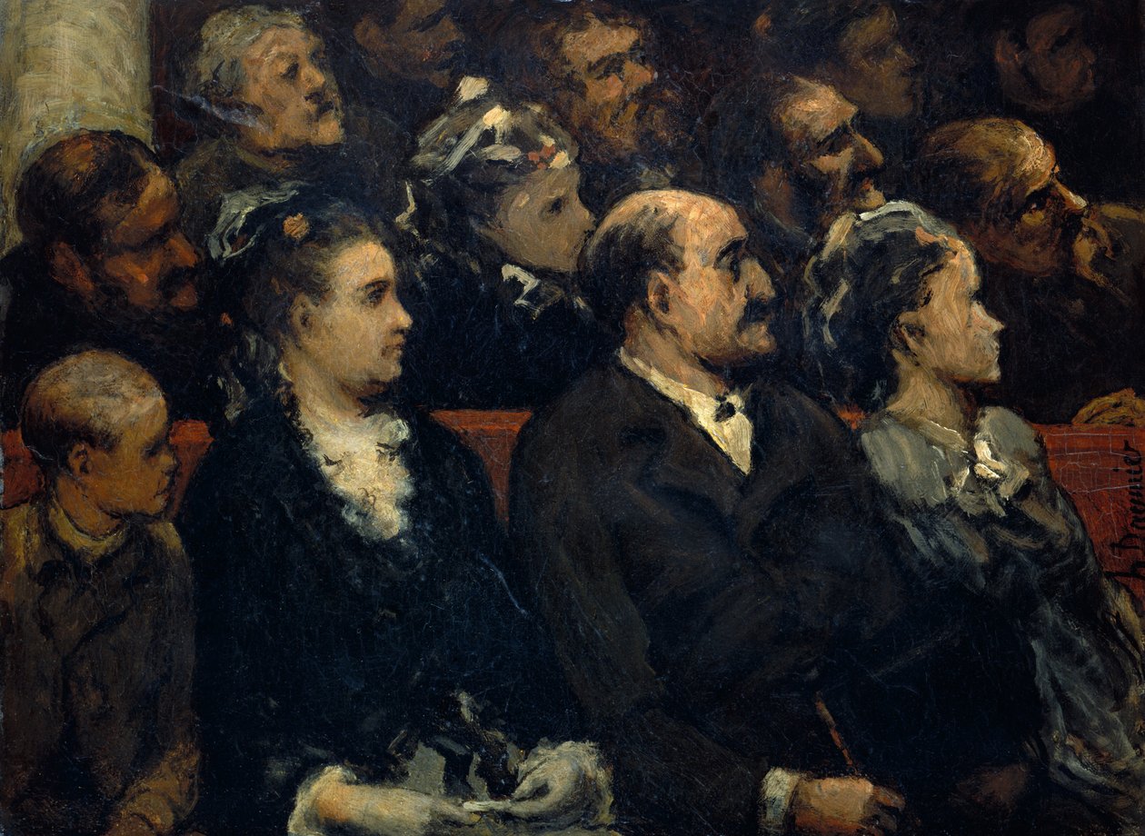 Teatro francese da Honoré Daumier