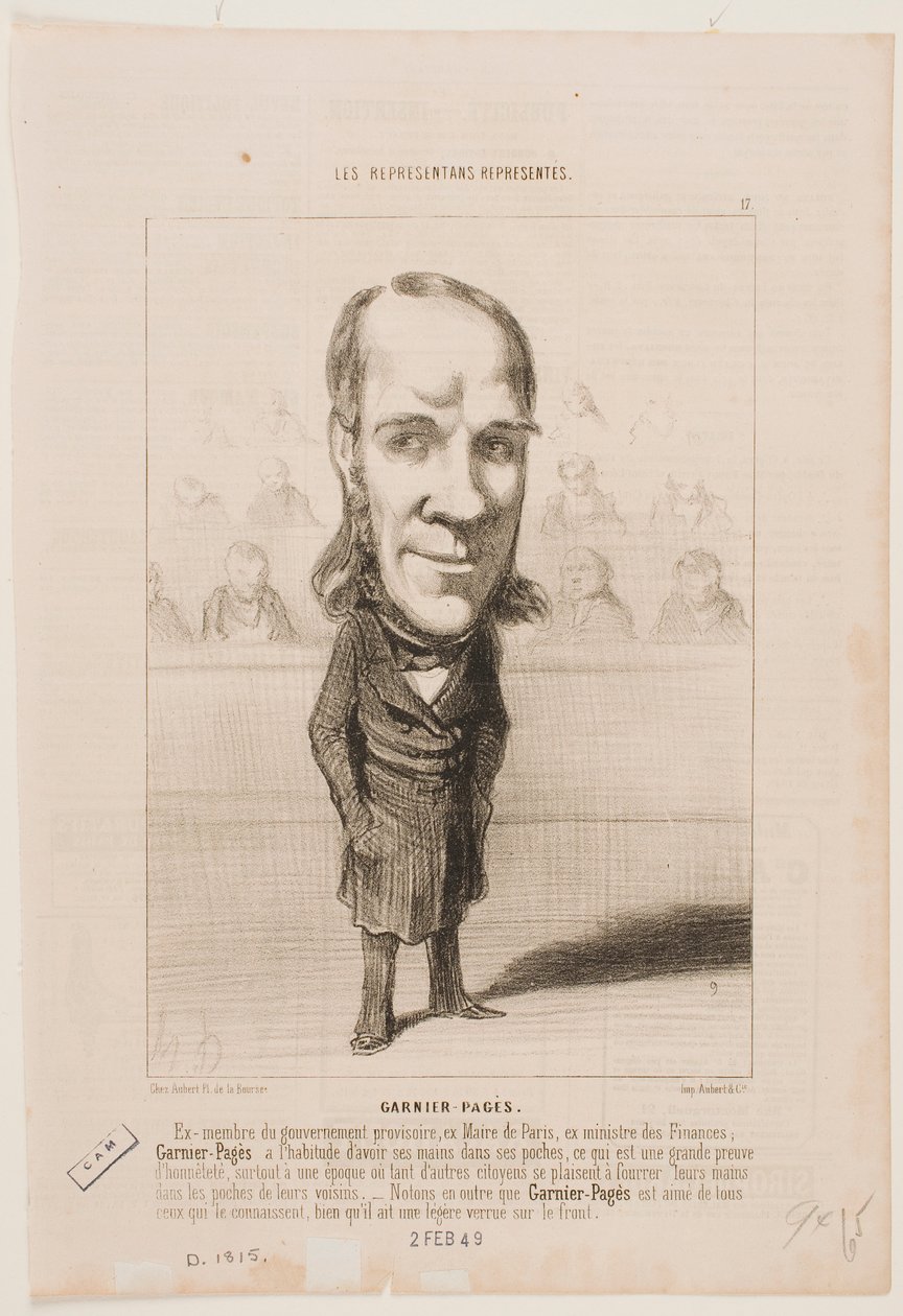 Garnier-Pagès da Honoré Daumier