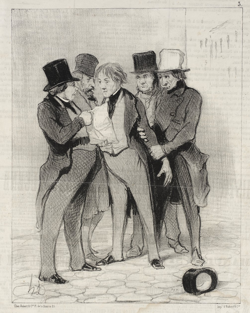 Selvaggina che può essere cacciata in tutte le stagioni da Honoré Daumier