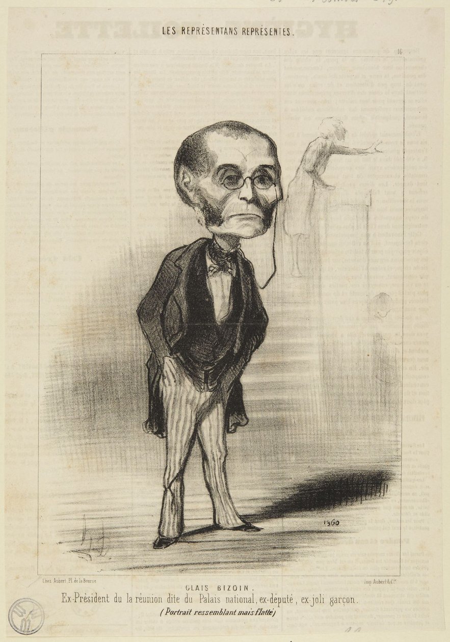 «Glais Bizoin» da Honoré Daumier