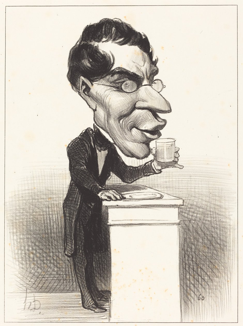 S.M. Augustin Corne da Honoré Daumier