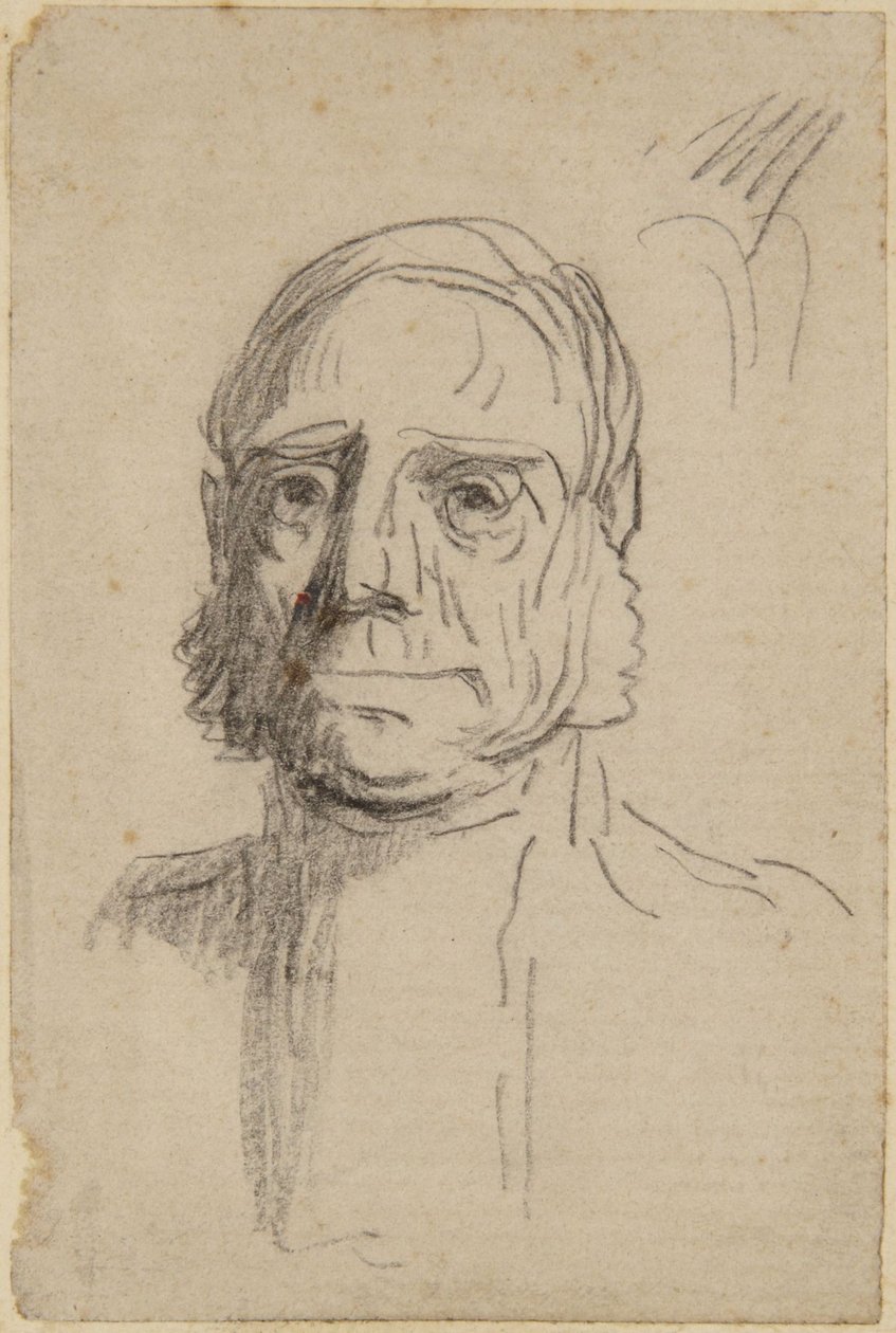Testa di avvocato da Honoré Daumier