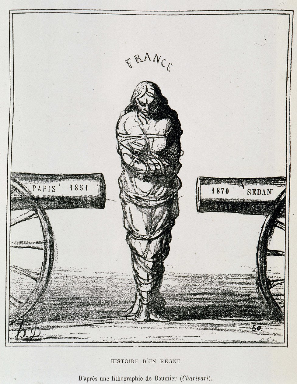 Storia di un regno: la Francia in tenaglia tra Parigi 1851 e Sedan 1870 da Honoré Daumier