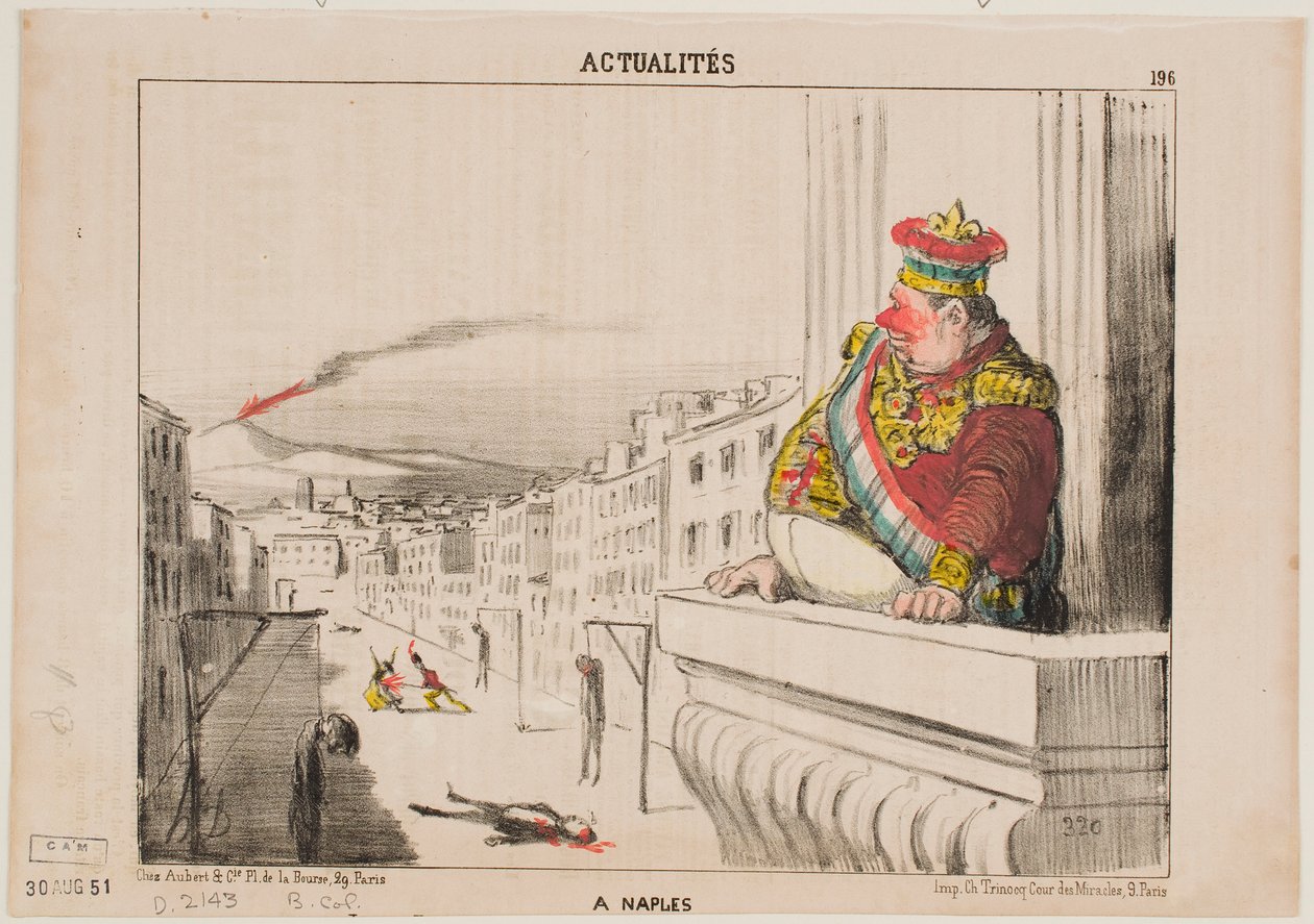 A NAPOLI da Honoré Daumier