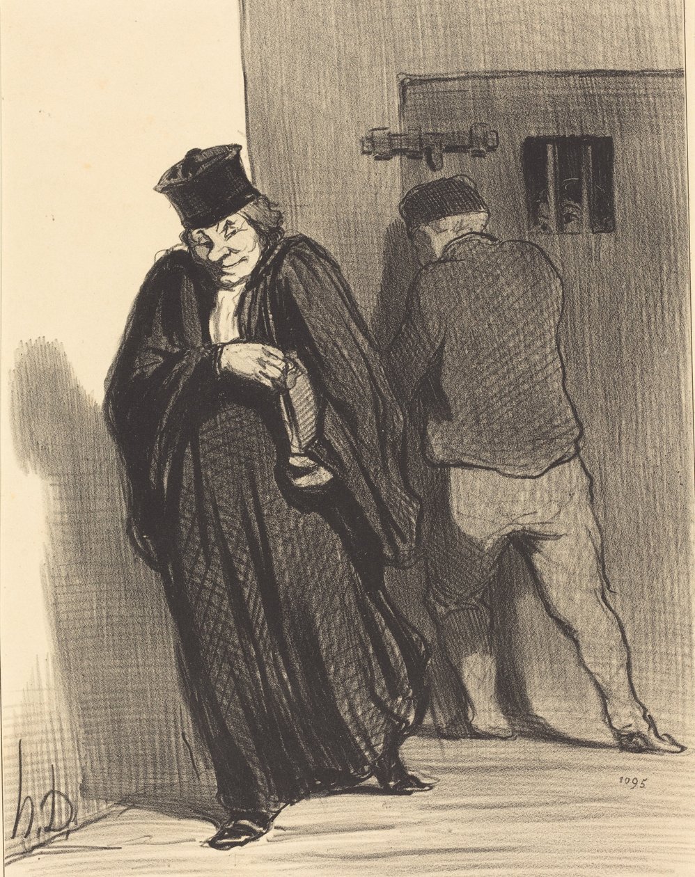 A quanto pare... il mio ragazzo è un vero mascalzone... da Honoré Daumier