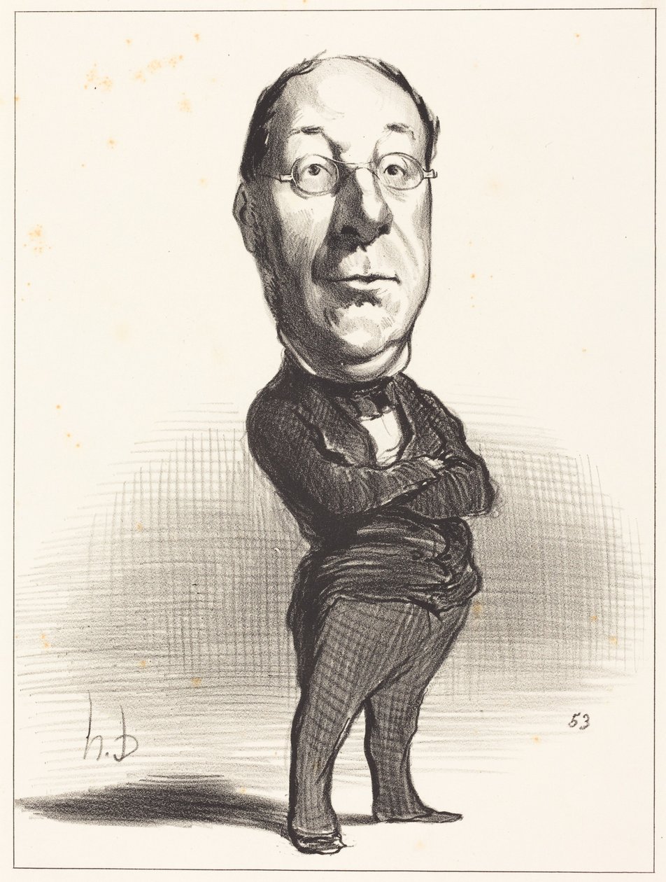 J.-B. Gustave de Laboulie da Honoré Daumier