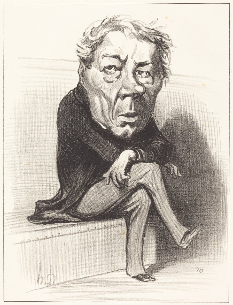 J. Marie Joseph Deville da Honoré Daumier
