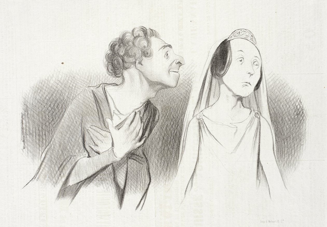 Me ne vado più innamorato che... mai... da Honoré Daumier