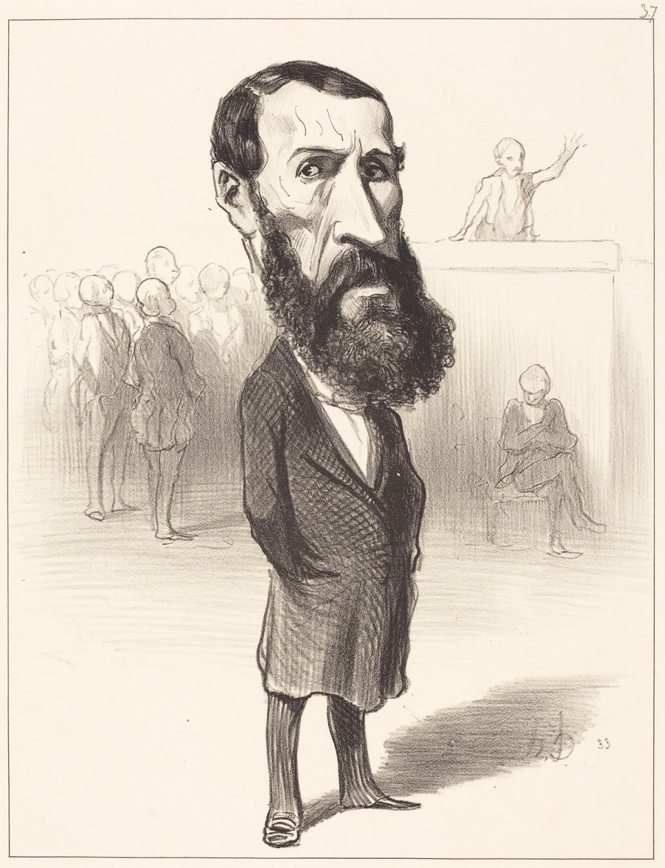 Jean-Louis Greppo da Honoré Daumier