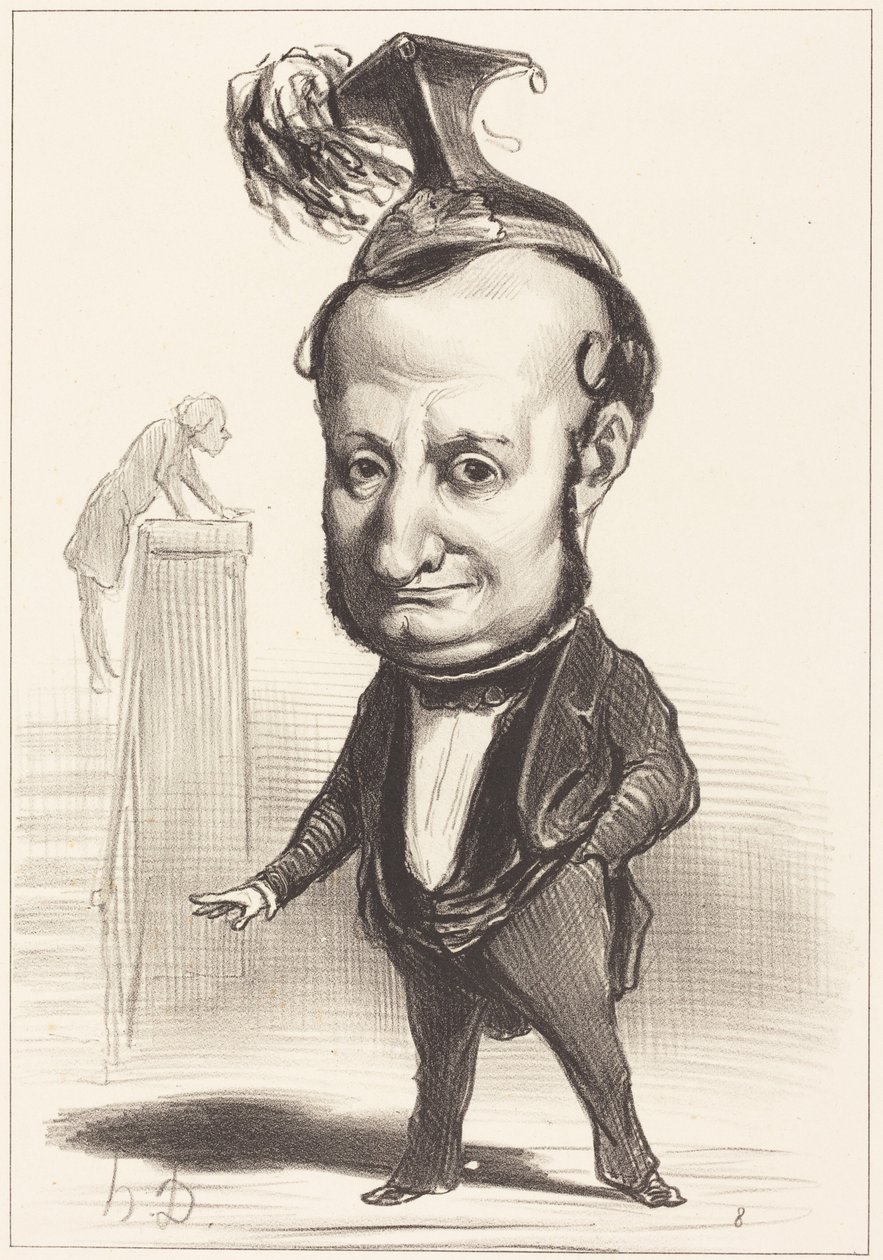 L.F. Raymond Wolowski da Honoré Daumier