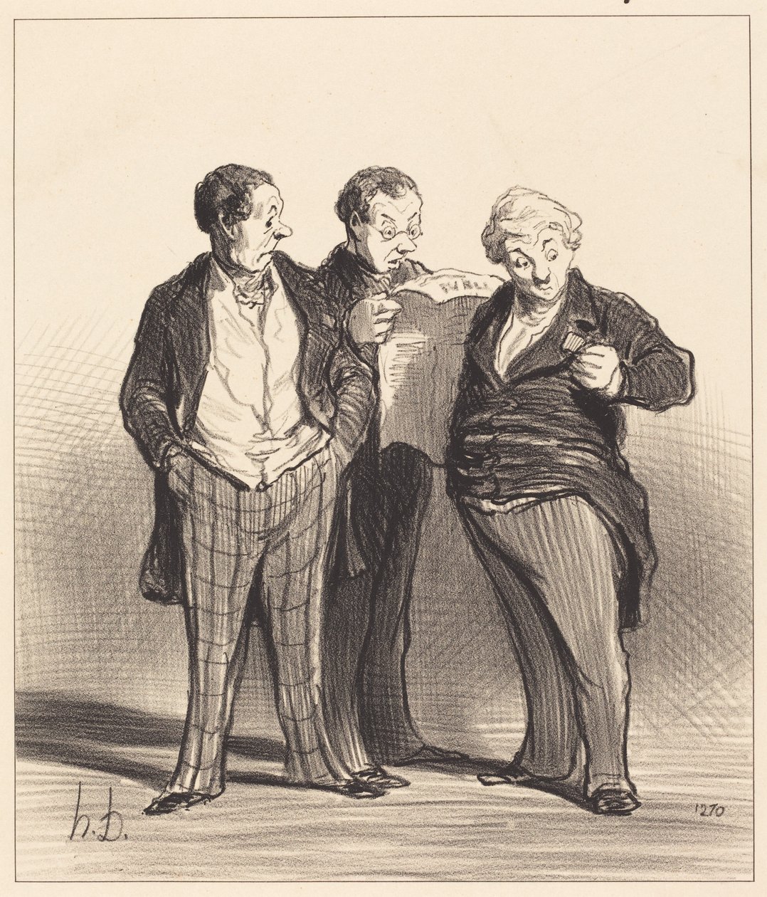 Il divieto di indossare onorificenze da Honoré Daumier