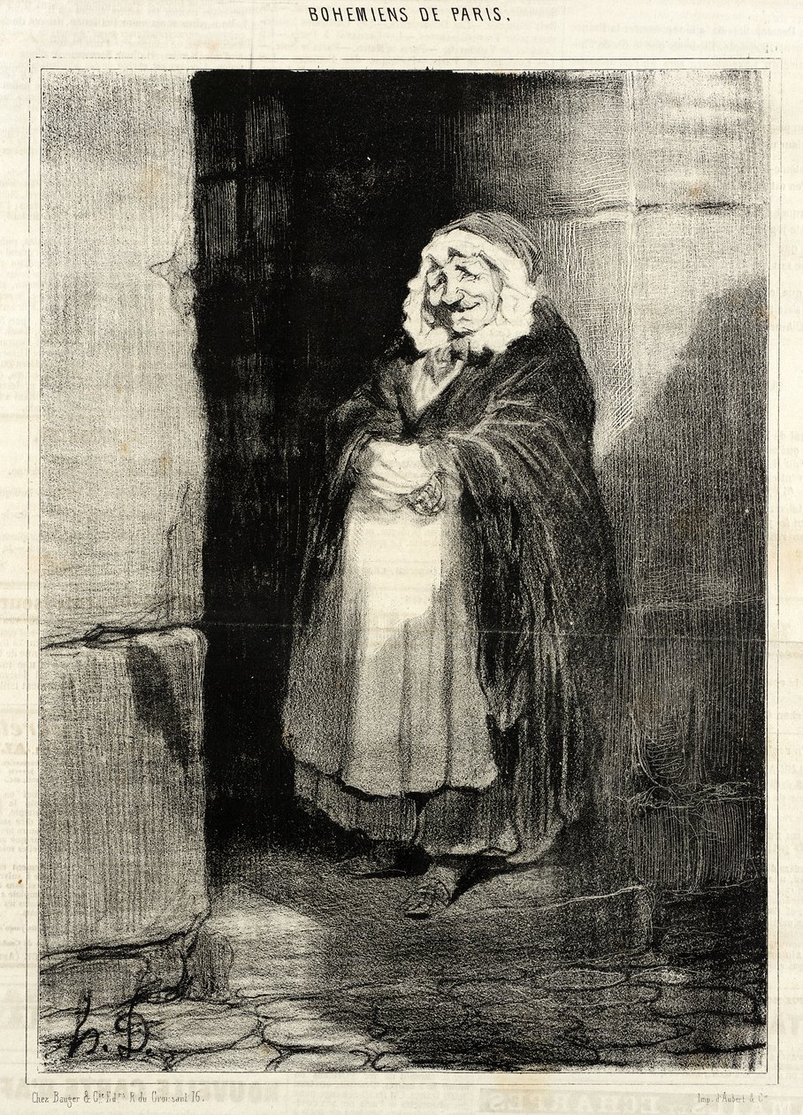 La Camminatrice da Honoré Daumier