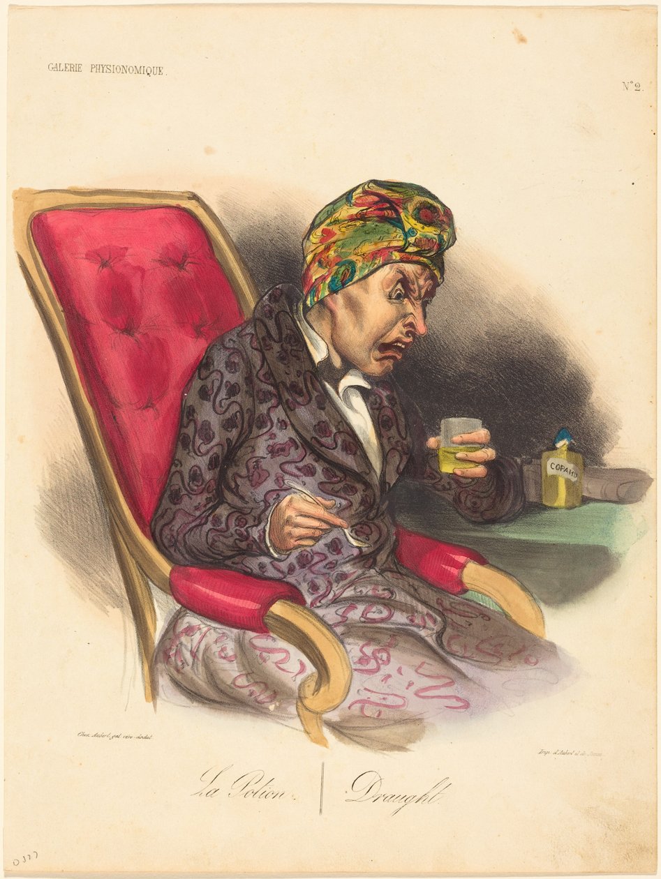 La pozione da Honoré Daumier