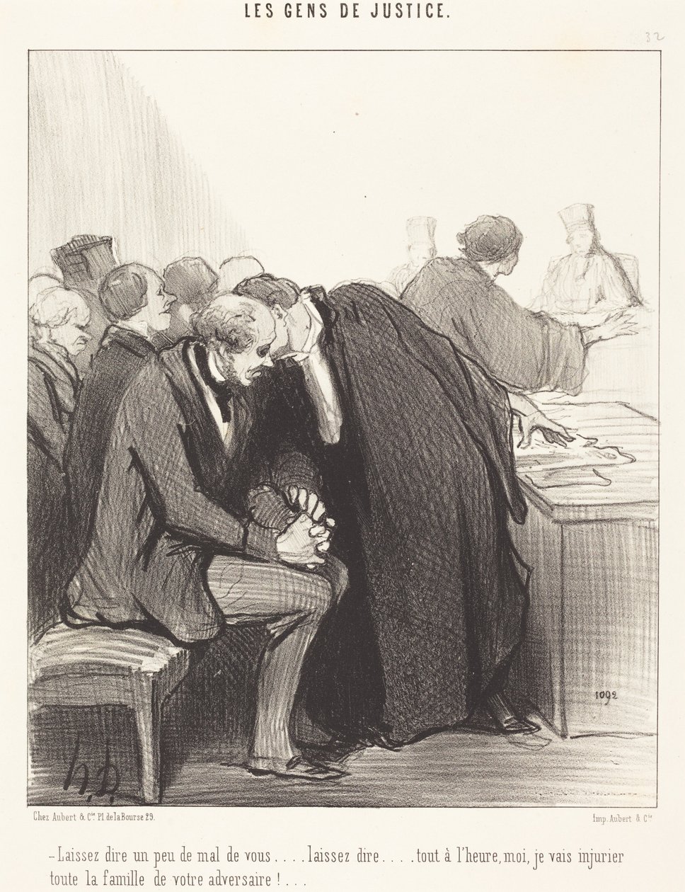 Lasciate che si parli un po’ male di voi... da Honoré Daumier