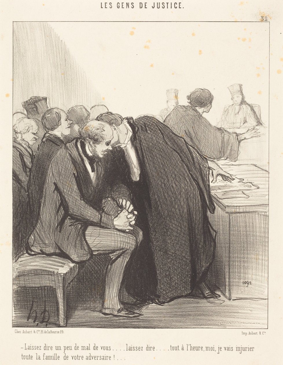 Lasciate che si parli un po’ male di voi... da Honoré Daumier