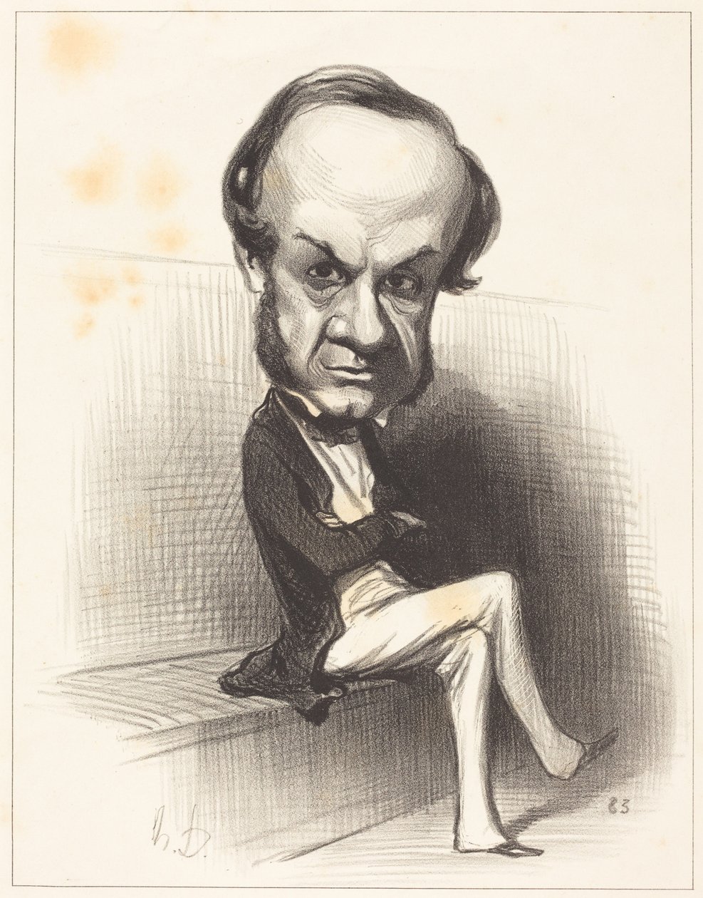 Lannes, duca di Montebello da Honoré Daumier