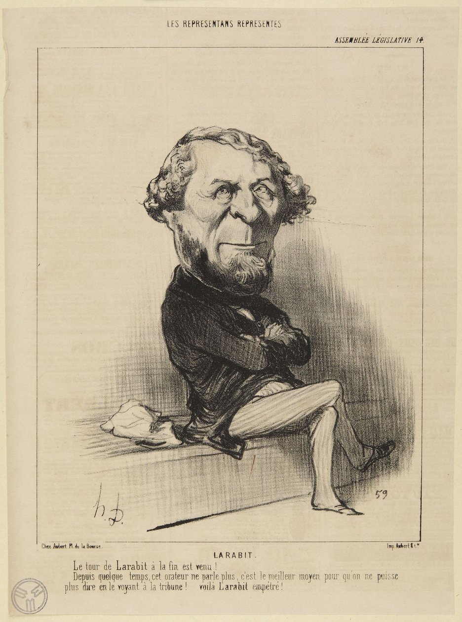«Larabit» da Honoré Daumier