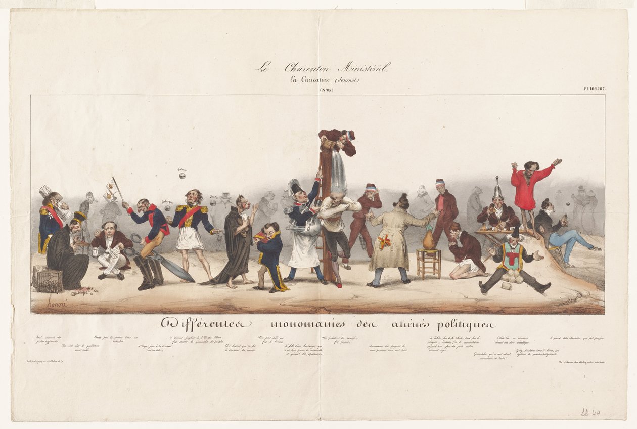 Lo Charenton ministeriale da Honoré Daumier