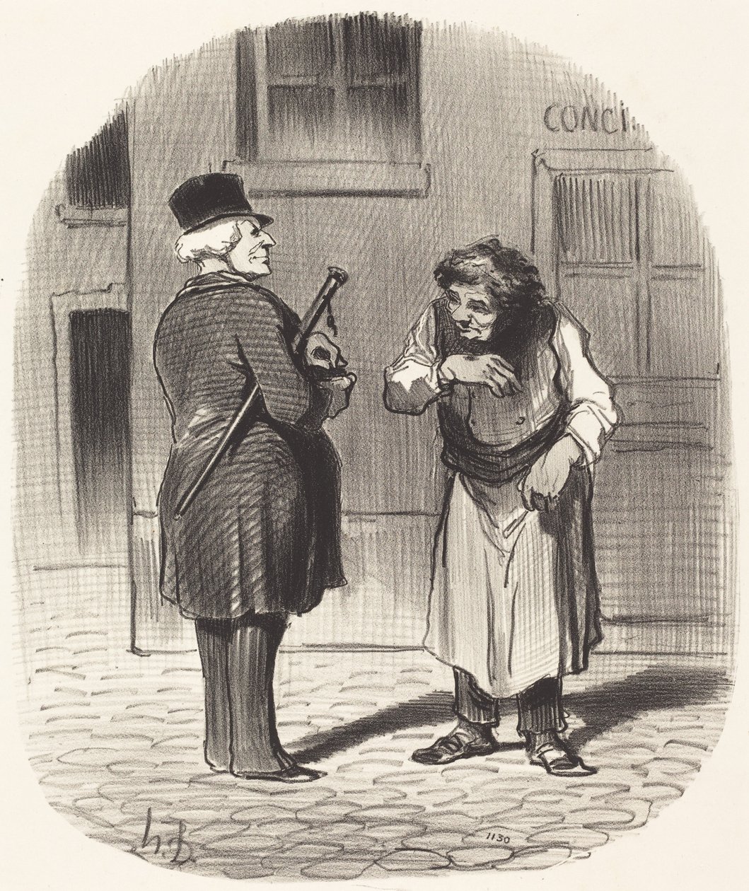 Capodanno da Honoré Daumier