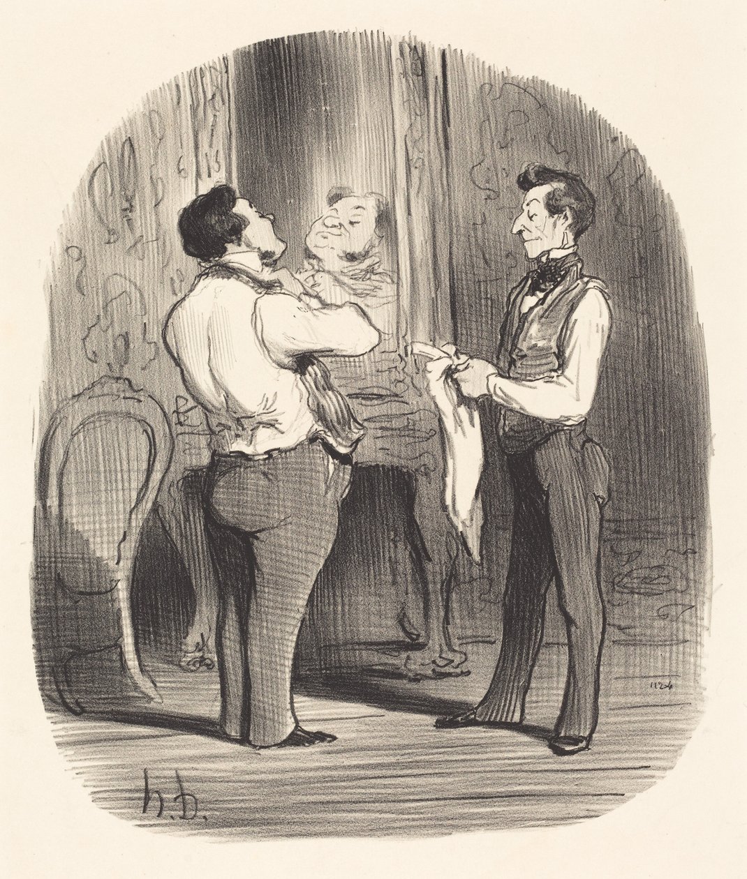 Il giorno in cui si tratta di fare una conquista da Honoré Daumier