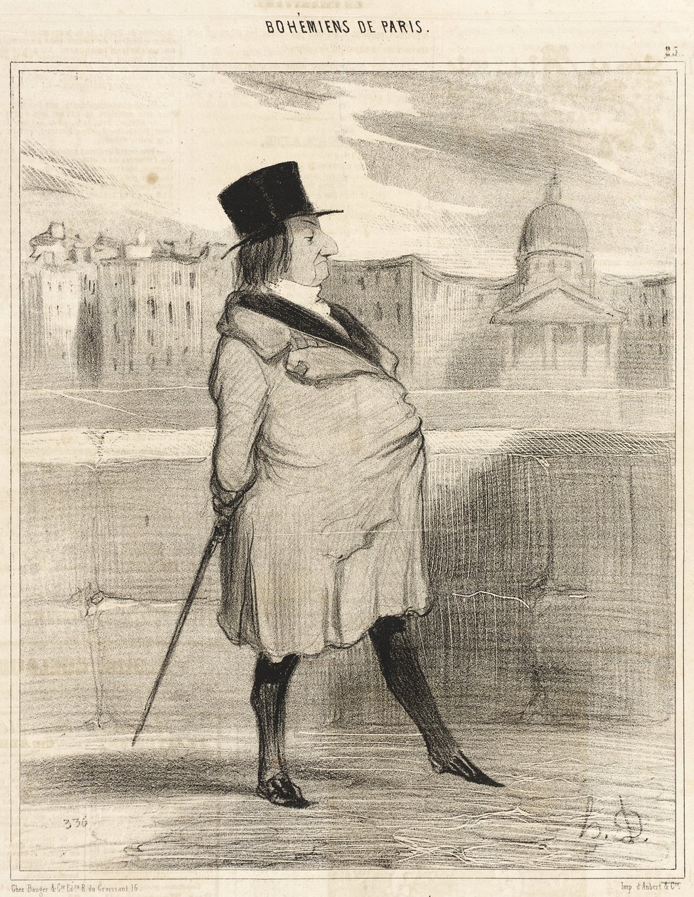 Il membro di tutte le accademie da Honoré Daumier