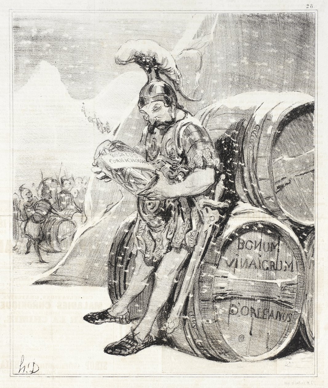 Il Passo di Annibale da Honoré Daumier
