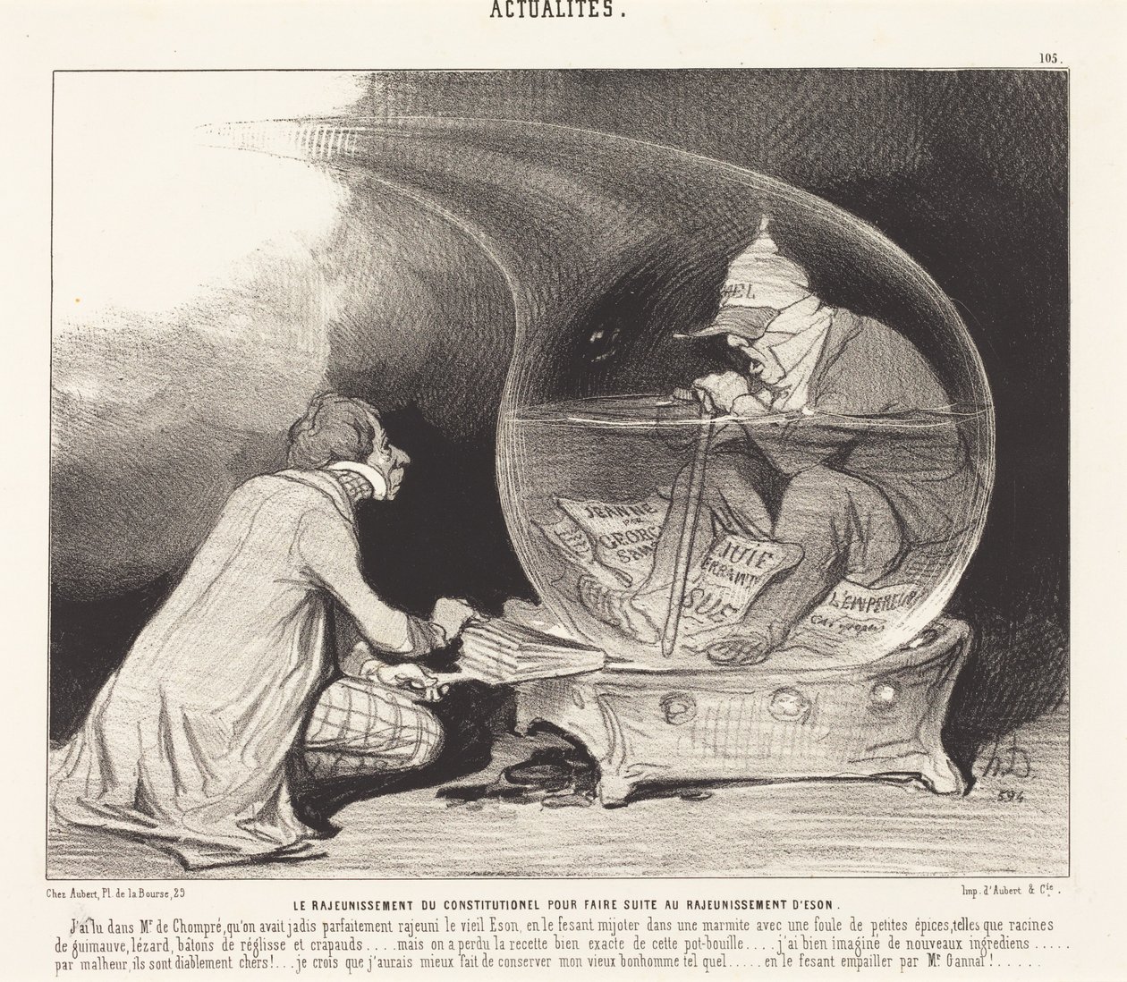 Il rinnovamento del “Constitutionnel” da Honoré Daumier