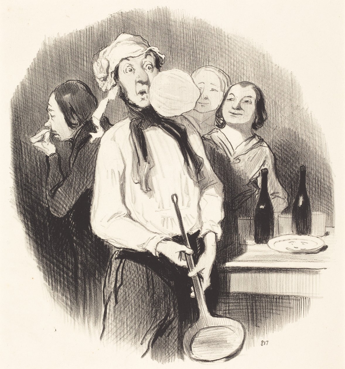 Le Crêpes da Honoré Daumier