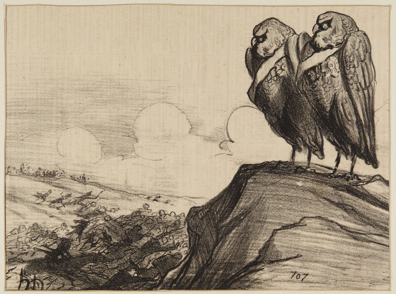 «I due granduchi...» da Honoré Daumier
