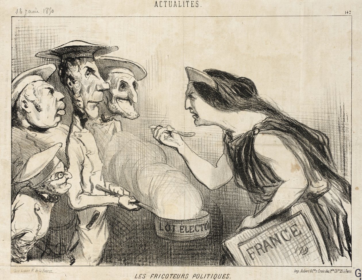 I parassiti politici da Honoré Daumier