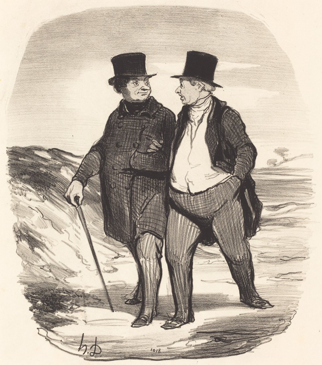 I tempi sono duri... da Honoré Daumier