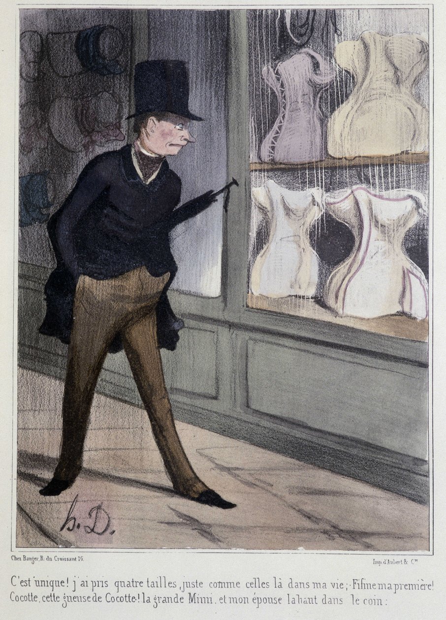 I corsetti - di Daumier da Honoré Daumier
