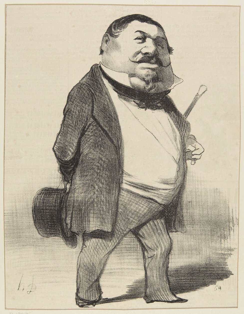 «Lucien Murat» da Honoré Daumier