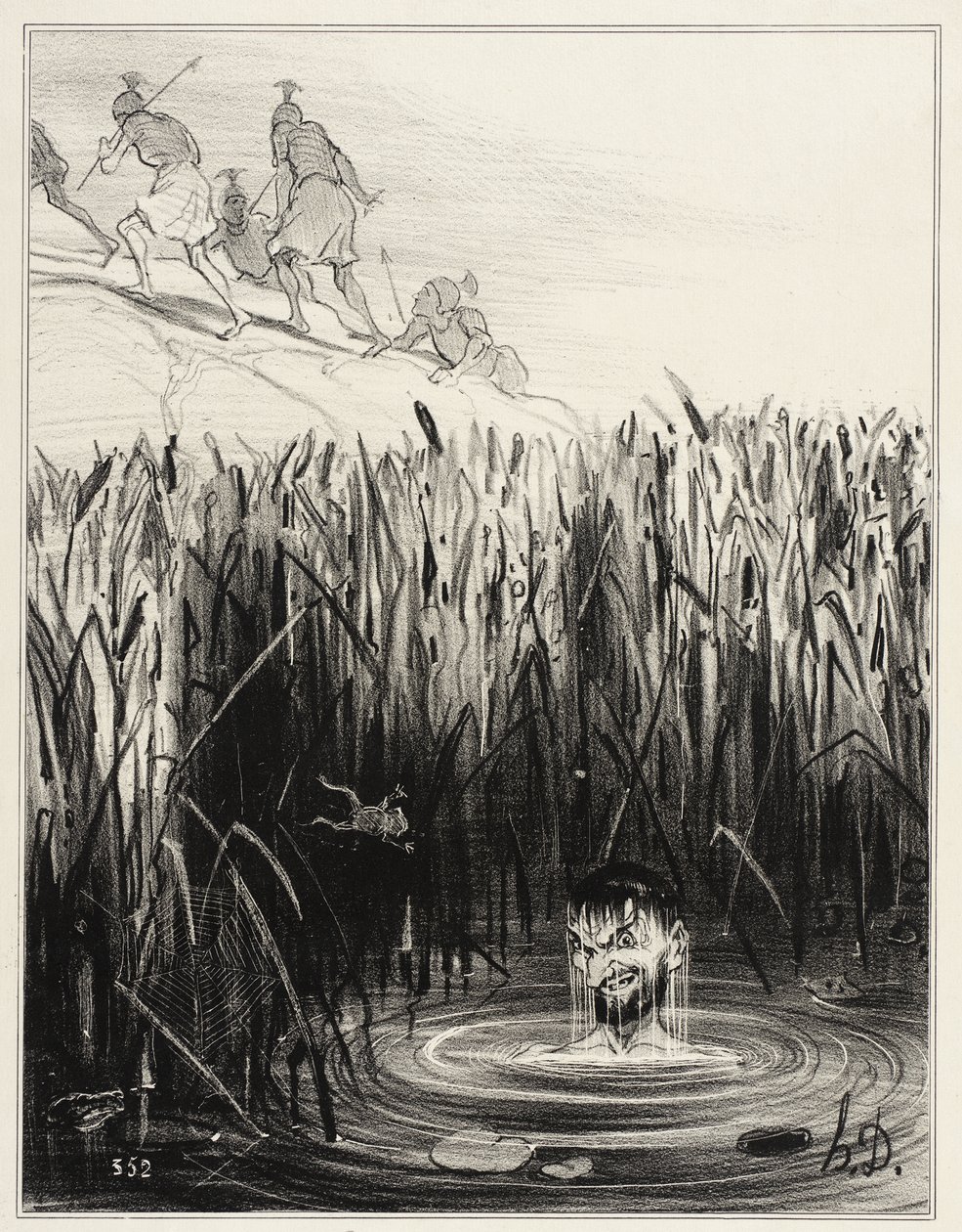 Mario a Minturno da Honoré Daumier