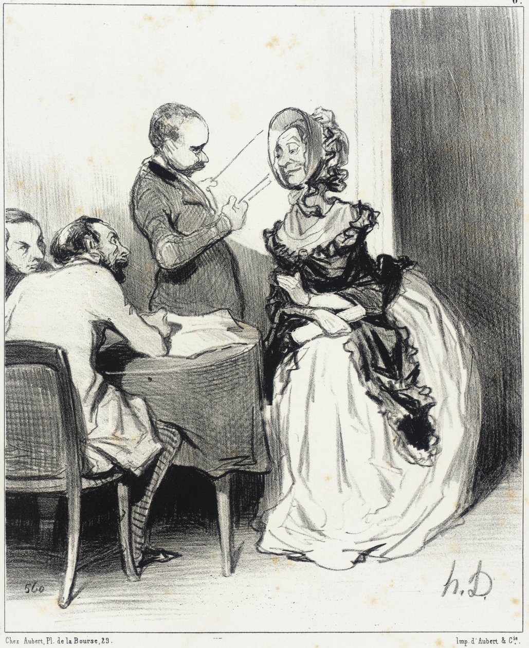 Signori, sono qui per proporre al vostro giornale... da Honoré Daumier