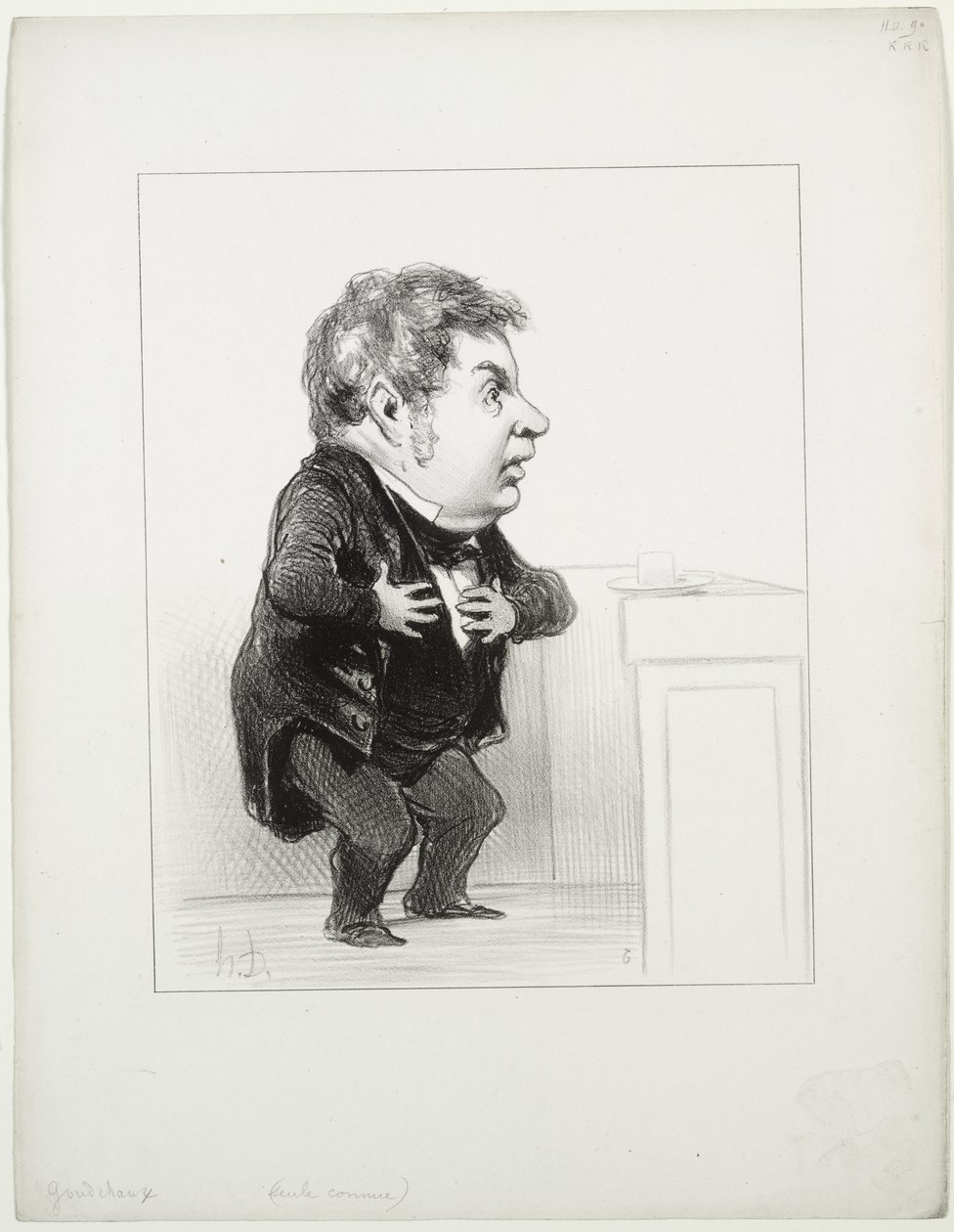 Michel Goudchaux da Honoré Daumier