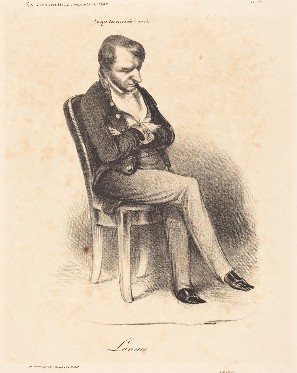 Napoléon Lannes da Honoré Daumier