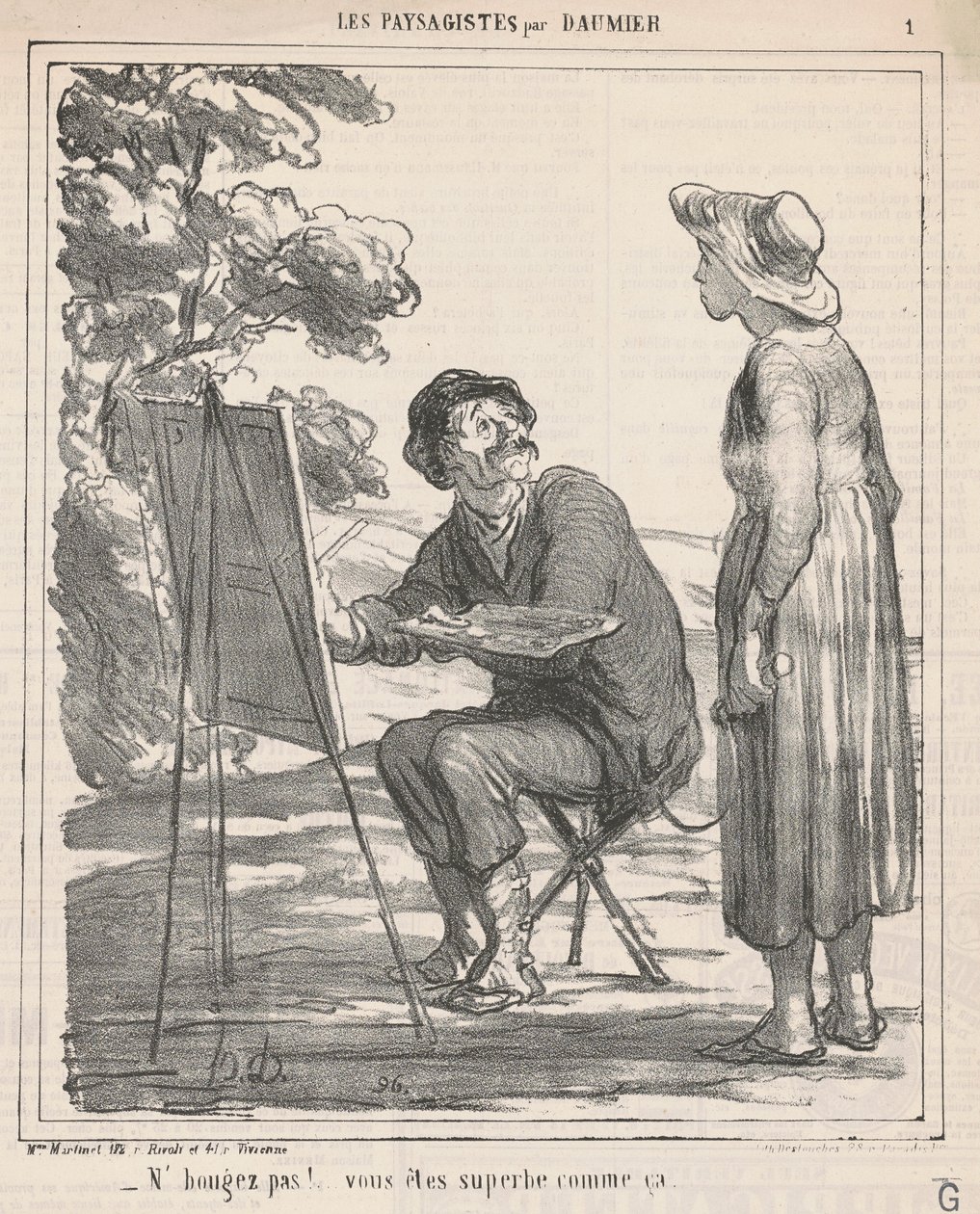 Non muovetevi! ... da Honoré Daumier