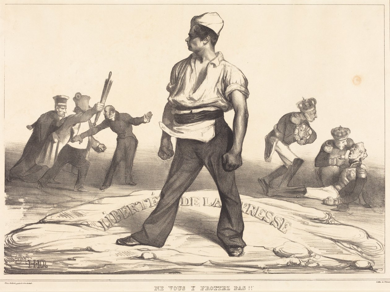 Non immischiatevi! da Honoré Daumier